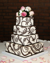 Detroit Wedding Cake